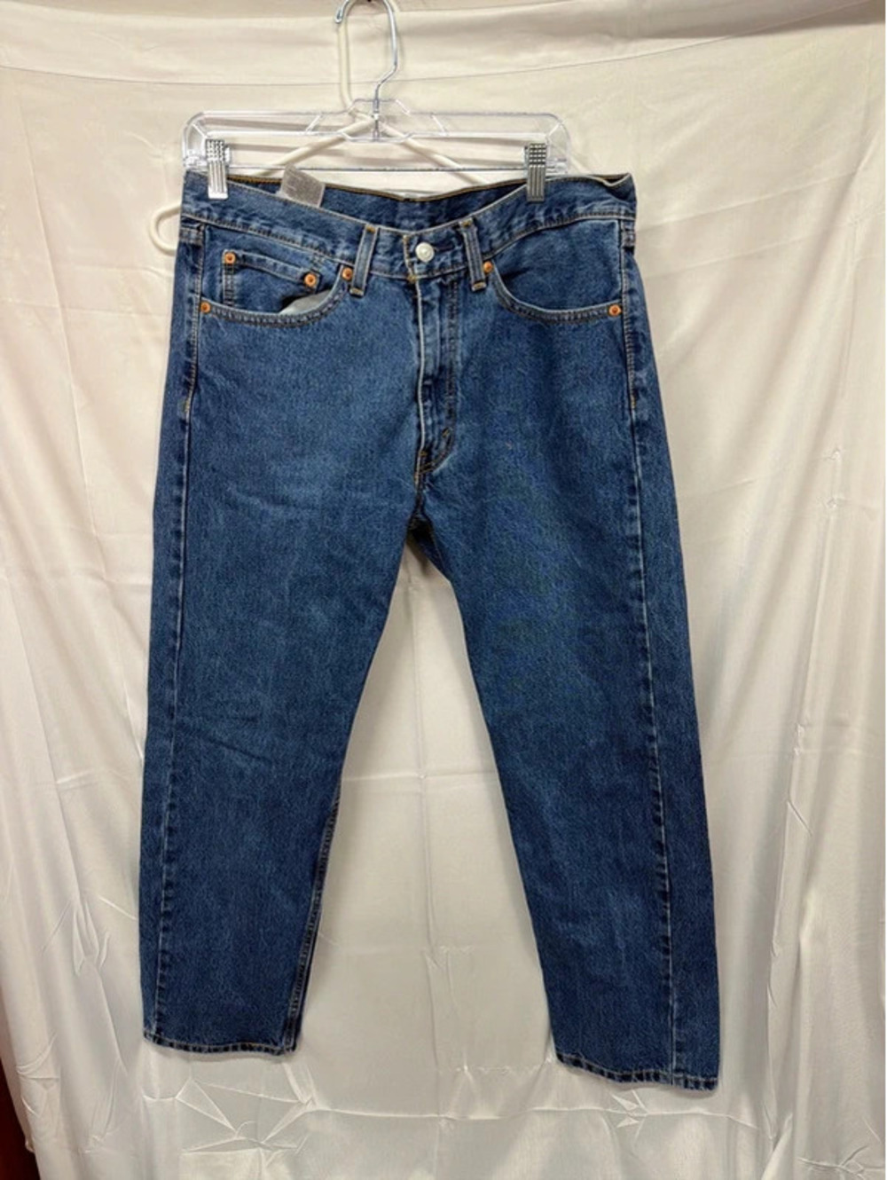 Levi’s 505 blue jeans